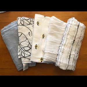 Aden + Anais Muslin Swaddle blankets